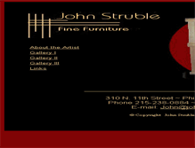 Tablet Screenshot of johnstruble.com